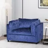 Streamdale Furniture Streamdale Cozy Modern Club Chair With Textured Upholstery And Plush Pillows