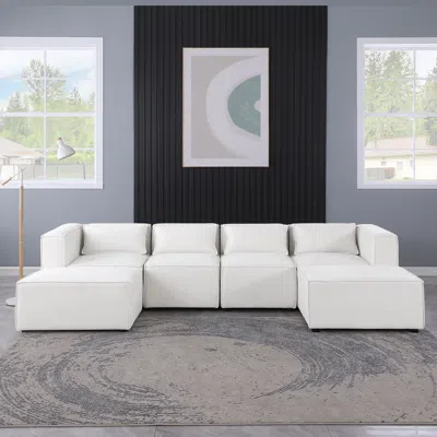 Streamdale Furniture Streamdale Cozy Modular Sofa: Versatile Chenille Upholstery, Ottoman Included In Gray