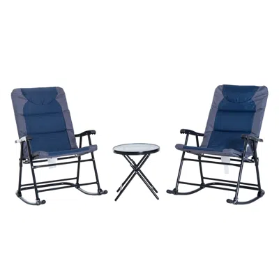 Streamdale Furniture Streamdale Cozy Rocking Chair Set Indoor & Outdoor Comfort
