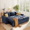 Streamdale Furniture Streamdale Cozy Sleeper Sofa With Versatile L-shape & Storage