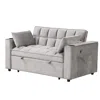 Streamdale Furniture Streamdale Cozy Sofa Bed With Quick Conversion And Convenient Cup Holder