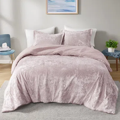 Streamdale Furniture Streamdale Crushed Velvet Sherpa Reversible Comforter Set