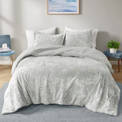 Streamdale Furniture Streamdale Crushed Velvet Sherpa Reversible Comforter Set