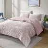 Streamdale Furniture Streamdale Crushed Velvet Sherpa Reversible Comforter Set