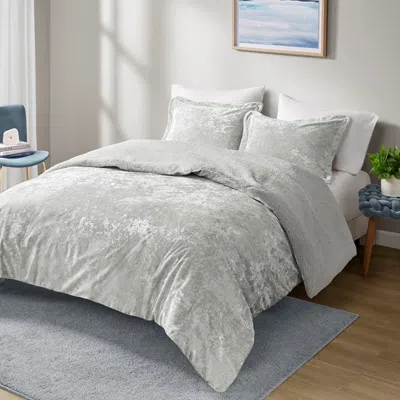 Streamdale Furniture Streamdale Crushed Velvet Sherpa Reversible Comforter Set