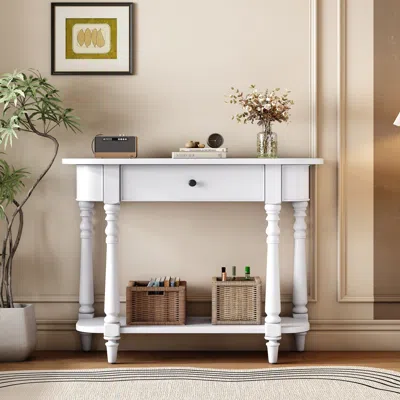Streamdale Furniture Streamdale Curved Corner Console Table