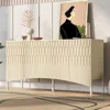 Streamdale Furniture Streamdale Curved Door Sideboard - Elegant Storage For Living Spaces
