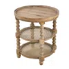 Streamdale Furniture Streamdale D23.5 X 25" Round 3-tiered Side Tabel