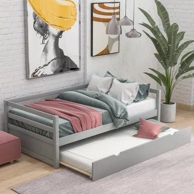 Streamdale Furniture Streamdale Daybed With Trundle Frame Set