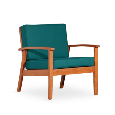 Streamdale Furniture Streamdale Deep Seat Eucalyptus Chair Oil Finish