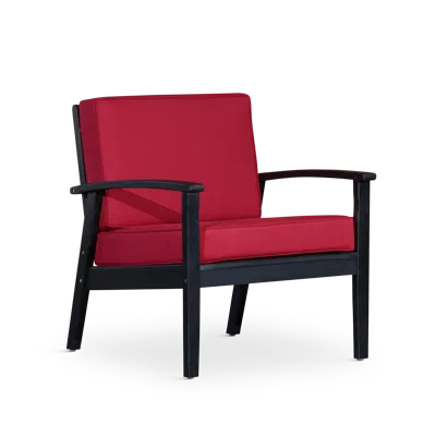 Streamdale Furniture Streamdale Deep Seat Eucalyptus Chair Oil Finish
