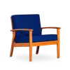 Streamdale Furniture Streamdale Deep Seat Eucalyptus Chair Oil Finish