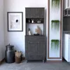 Streamdale Furniture Streamdale Della 60 Kitchen Pantry With Countertop