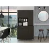 Streamdale Furniture Streamdale Della 90 Kitchen Pantry, One Drawer, Multiple Cabinets, Two Open