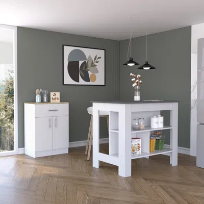 Streamdale Furniture Streamdale Delos Island & Barbados Pantry Set