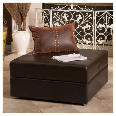 Streamdale Furniture Streamdale Detroit 31 Sq Storage Ottoman