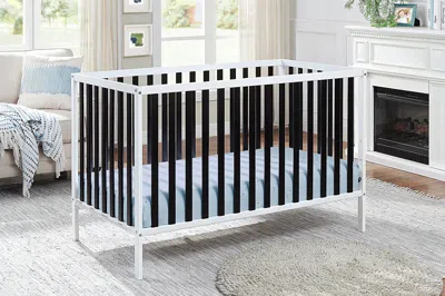Streamdale Furniture Streamdale Deux Remi Island Crib In Black