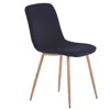 Streamdale Furniture Streamdale Dining Chair Black 1 Piece