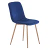 Streamdale Furniture Streamdale Dining Chair Blue 1 Piece