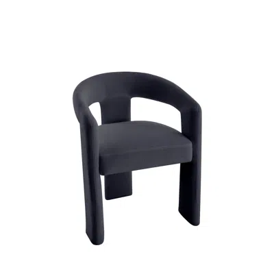 Streamdale Furniture Streamdale Dining Chair Set Of 2 Black In Blue