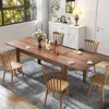 Streamdale Furniture Streamdale Dining Table, 106.3 In Large Extendable Kitchen Table