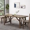 Streamdale Furniture Streamdale 6-piece Kitchen Dining Table Set Wooden Rectangular Dining Table