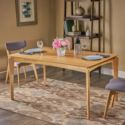 Streamdale Furniture Streamdale Dining Table In Brown