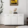 Streamdale Furniture Streamdale Dirty Laundry Basket Bathroom Cabinet