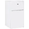 Streamdale Furniture Streamdale Double Door Mini Fridge With Freezer