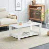 Streamdale Furniture Streamdale Double-layered Coffee Table (43" X 22" X 16.5")