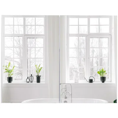 Streamdale Furniture Streamdale Double Wall Mirror With Storage Cabinet