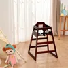 Streamdale Furniture Streamdale Durable Pine Wood Baby Chair With Adjustable Safety Straps