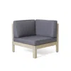Streamdale Furniture Streamdale Durable X-back Corner Chair With Water-resistant Cushions