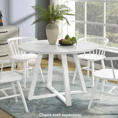 Streamdale Furniture Streamdale Edo Contemporary Round Dining Table
