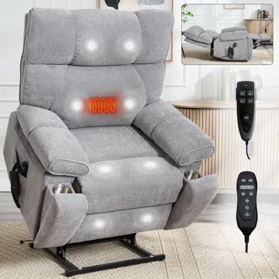 Streamdale Furniture Streamdale Electric Lift Recliner With Heat & Massage