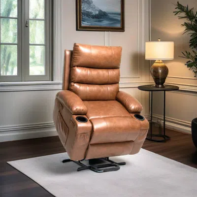 Streamdale Furniture Streamdale Electric Power Lift Recliner Chair W/ Massage & Heat