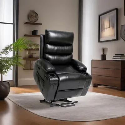 Streamdale Furniture Streamdale Electric Power Lift Recliner Chair W/ Massage & Heat
