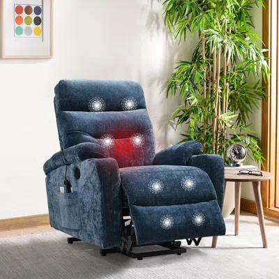 Streamdale Furniture Streamdale Electric Power Lift Recliner With Massage & Heat