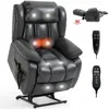 Streamdale Furniture Streamdale Electric Power Lift Recliner With Vibration Massage And Heating