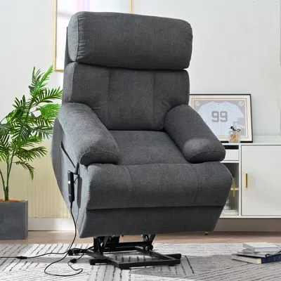 Streamdale Furniture Streamdale Electric Recliner Chair For Senioren, Remote Control, Side Pocket