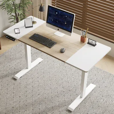 Streamdale Furniture Streamdale Electric Standing Desk 55" Height Adjustable Computer Table