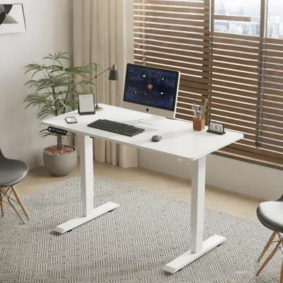 Streamdale Furniture Streamdale Electric Standing Desk Height Adjustable 55" Computer Table