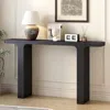 Streamdale Furniture Streamdale Elegant Acacia Veneer Entryway Table,suitable For Entryway, Hallway, Living Room, Foyer, 