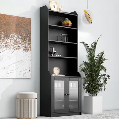 Streamdale Furniture Streamdale Elegant Acrylic Cabinet, Versatile Sideboard, Contemporary Bookshelf