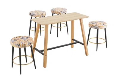 Streamdale Furniture Streamdale Elegant Minimalist Bar Stool Comfort And Style For Home Or Bistro