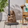 Streamdale Furniture Streamdale Elegant Outdoor Umbrella Base For Playful Ambiance