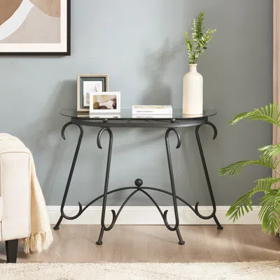 Streamdale Furniture Streamdale Elegant Rustic Glass Coffee Table Set With Versatile Configuration