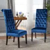 Streamdale Furniture Streamdale Elegant Tufted Dining Chairs Comfort