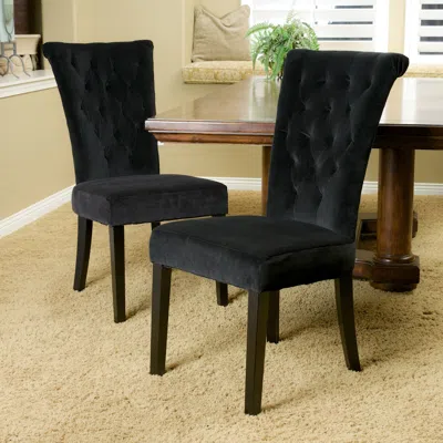 Streamdale Furniture Streamdale Elegant Tufted Dining Chairs Comfort
