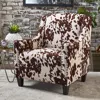 Streamdale Furniture Streamdale Elegant Velvet Club Chair With Removable Back Cushions